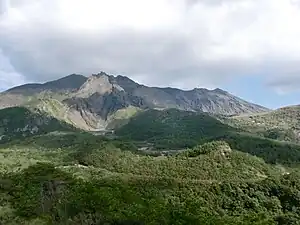湯之平展望所より望む桜島