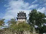 模擬天守と天守台