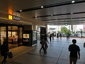 さんすて倉敷の入口