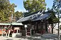 冨吉建速神社・八劔社の拝殿