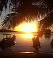 ウェスト・エンドの夕陽