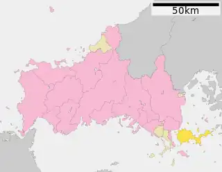周防大島町位置図
