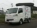 クール車：冷凍品の輸送。（ダイハツ・ハイゼット）