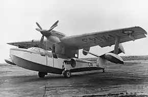 スーパーマリン シーガルの試作初号機 PA143（1948年）