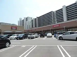 ホテル跡(2019年、商業施設やマンションが建つ)