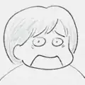 漫画で見られる四白眼の表現