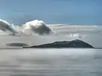 島の遠景