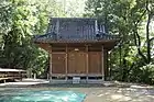 須佐之男神社拝殿（平和町、2019年（令和元年）9月）