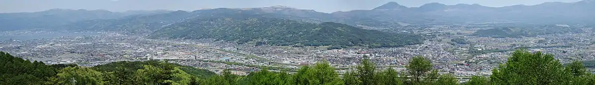 展望台より望む
