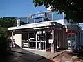 下り線側のハイウェイ温泉諏訪湖