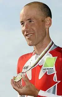2008年の世界選手権にて