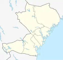 ヘガクステン橋の位置(ヴェステルノールランド県内)