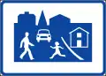 スウェーデンのGångfartsområde(Walking speed area)も人が歩く速度と定義している