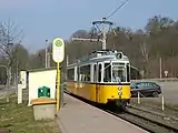 片運転台車両（2004年撮影）