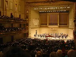 ボストン交響楽団のシンフォニーホール