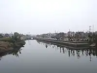 布鎌大橋より西側