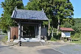 正宗寺総門（市指定文化財）