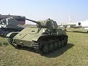 T-70 1942年型 トリヤッチ技術博物館の展示車両