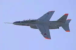 飛行開発実験団のT-4（試作1号機）