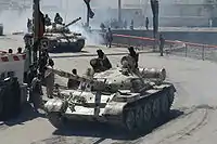 T-62アフガニスタン軍の装備車両