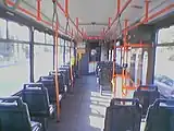 車内(チェコ・プラハ)