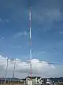 TBCラジオ気仙沼中継局送信塔全景