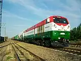 タジク鉄道(2014年撮影)