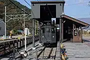 動態保存されているテキ6形電気機関車(2013年11月)