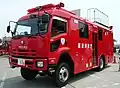 FTS（2007年型）高床4WD・指揮統制車（東京消防庁）