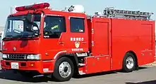 水槽付ポンプ車(II型)日野・スーパードルフィンプロフィア(東京消防庁・更新済廃車)