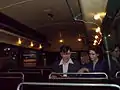 バス上層部の別のマネキン