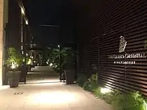当式場のエントランス付近