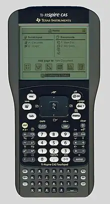 &nbsp;TI-Nspire CAS with Touchpad&nbsp;（第2世代）