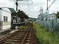 構内　春日川方より