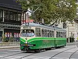 260形はグラーツ市電初の連接車であった(2020年撮影)