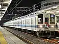 2013年4月16日から5月5日まで「春日部大凧あげ祭り」のHMをつけた8152＋8555F（2013年4月22日 馬込沢駅）