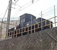 保存されているトフ400形（2016年4月9日撮影）