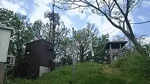二上丘陵の北側に位置する大師ヶ岳の山頂