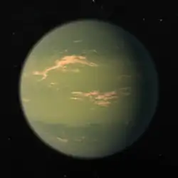TRAPPIST-1gの想像図