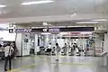 北改札口（2016年8月）