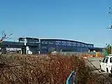 開業前の駅前東側（2004年11月）