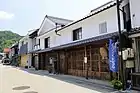 莨屋主屋外観（足助町、2019年（令和元年）6月）