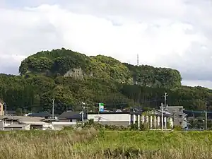 橘木城の「西の城」跡
