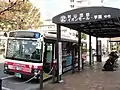 立川バス 村山団地行きバスのりば（玉川上水駅）