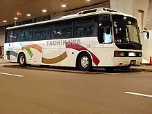 貸切・高速路線車（旧塗装）三菱ふそう・エアロバスクイーンバージョン
