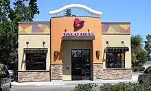 タコベルの店舗（カリフォルニア州サニーベール）