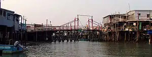 新基大橋は大澳島と新基を結ぶ