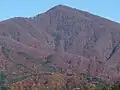 秋田市太平八田から見た中岳