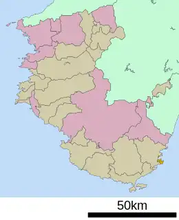 太地町位置図