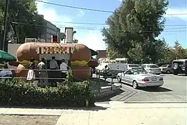 カリフォルニアのホットドッグスタンド。